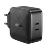 Incarcator retea Ugreen CD216 QC 2 x USB Type-C negru