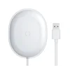 Incarcator Wireless Baseus Jelly Qi 15W include Cablu Type-C la USB Alb