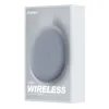 Incarcator Wireless Baseus Jelly Qi 15W include Cablu Type-C la USB Negru