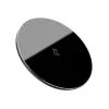 Incarcator Wireless Baseus Simple Qi 15W include Cablu Type-C la Type-C 1m Negru