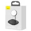 Incarcator Wireless Baseus Swan Qi 15W incarcare MagSafe Iphone 12 include Cablu Type-C la USB Negru