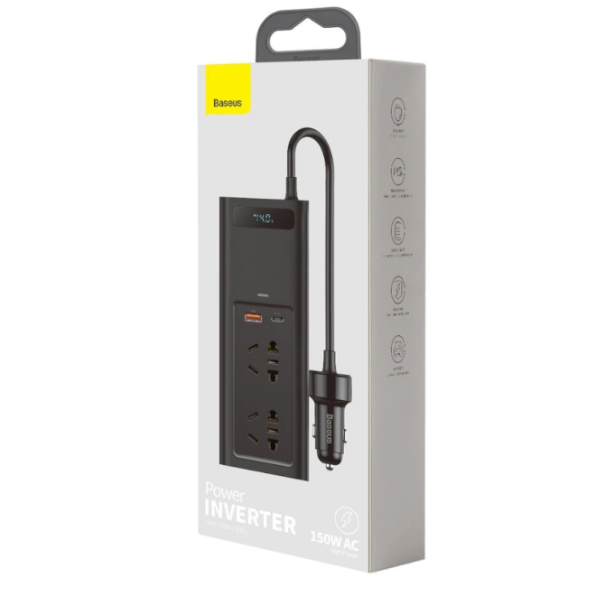 Invertor Electric Auto Baseus IGBT 150W Negru thumb