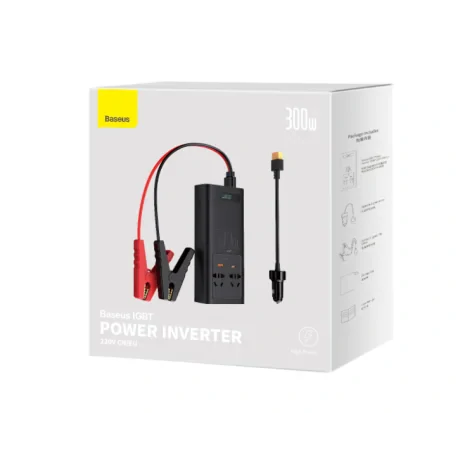 Invertor Electric Auto Baseus IGBT 300W Negru