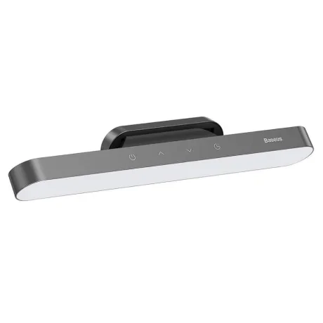 Lampa Birou LED Baseus Magnetic Stepless 100 lumeni Cablu inclus Gri