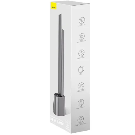 Lampa Birou LED Baseus Smart Eye Series 5W Cablu USB Type-C inclus Gri
