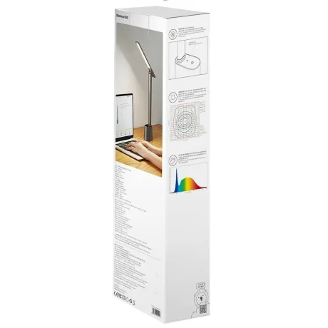 Lampa Birou LED Baseus Smart Eye Series 5W Cablu USB Type-C inclus Gri