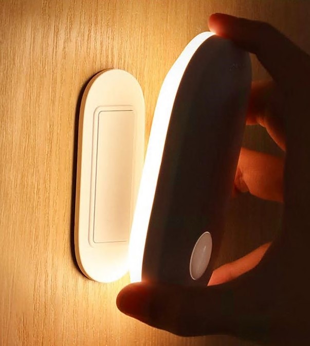 Lampa de veghe Baseus Sunshine acumulator 500mAh lumina naturala 0.5W Alb thumb