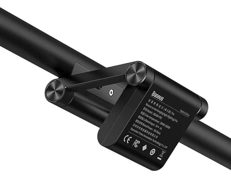 Lampa Monitor LED Baseus i-wok alimentare USB Type-C putere 5W Negru thumb