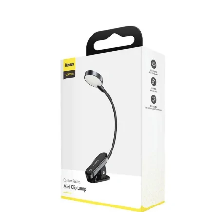 Lampa pentru citit Baseus Comfort LED 3 acumulator 400mAh