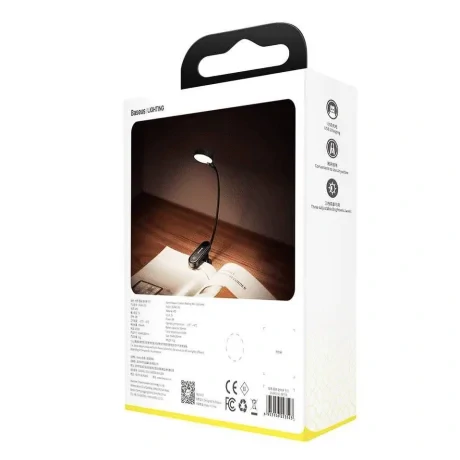 Lampa pentru citit Baseus Comfort LED 3 acumulator 400mAh