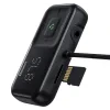 Modulator Auto FM Baseus S-16 T-Type Bluetooth 5.0 2 x USB Output 5V/3.1A Negru