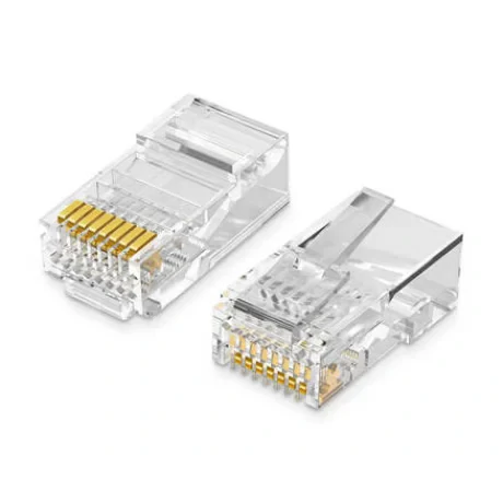 Set 100 x mufa RJ-45 Ugreen NW110 pentru cablu UTP Cat5e