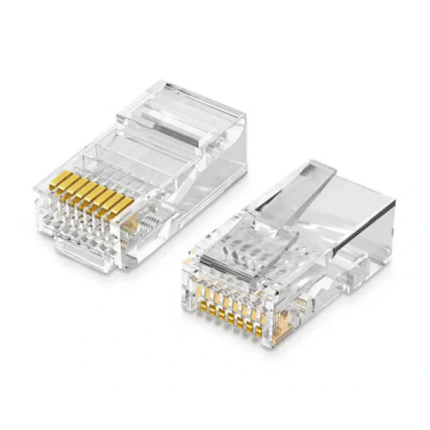 Set 100 x mufa RJ-45 Ugreen NW110 pentru cablu UTP Cat5e