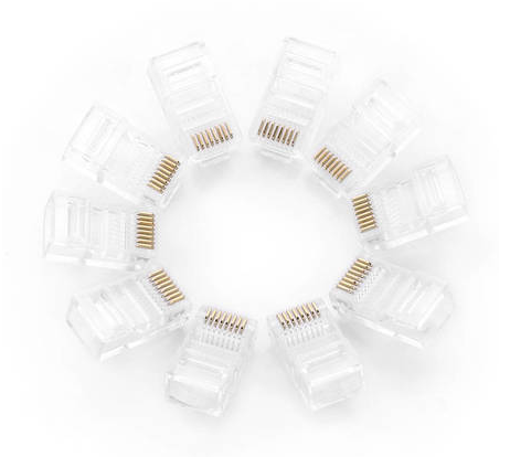Set 100 x mufa RJ-45 Ugreen NW110 pentru cablu UTP Cat5e thumb