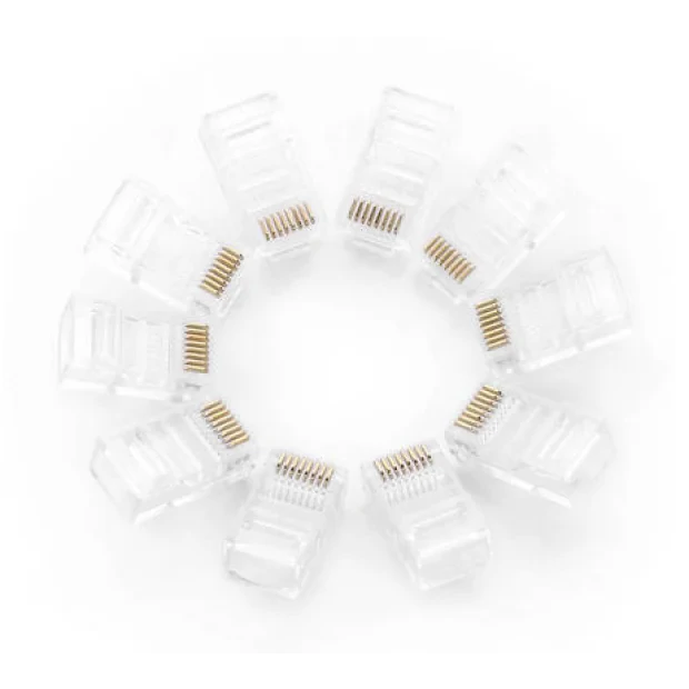 Set 100 x mufa RJ-45 Ugreen NW110 pentru cablu UTP Cat5e
