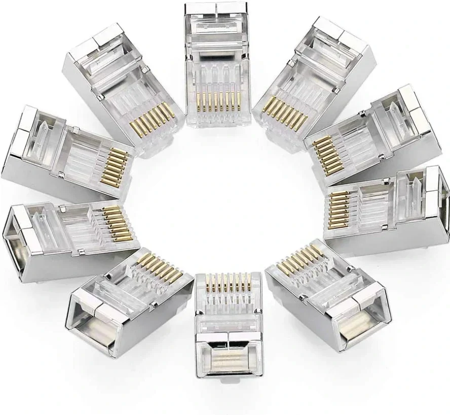 Set 50 x mufa RJ-45 Ugreen NW111 pentru cablu UTP Cat6