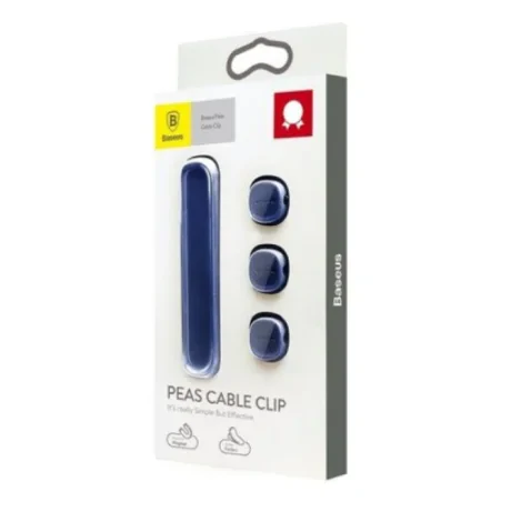 Organizator Cabluri Baseus Peas Albastru