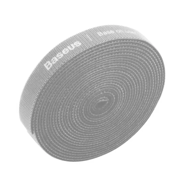 Organizator Cabluri Baseus Colourful Circle 3m Gri