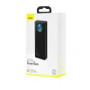 Power Bank Baseus Ambilight 30000mAh PD 3.0 65W 4 x USB 1 x USB Type-C 3A Negru