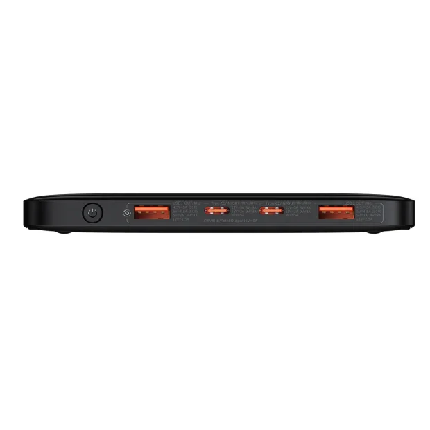 Power Bank Baseus Bipow Digital Display 20000mAh PD 100W 2 x USB 2 x USB Type-C 5A negru