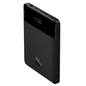 Power Bank Baseus Bipow Digital Display 20000mAh PD 100W 2 x USB 2 x USB Type-C 5A negru