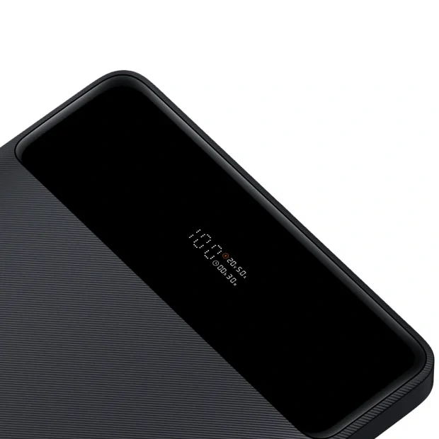 Power Bank Baseus Bipow Digital Display 20000mAh PD 100W 2 x USB 2 x USB Type-C 5A negru