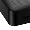 Power Bank Baseus Bipow Digital Display 20000mAh PD 20W 2 x USB 1 x USB Type-C 1 x Micro USB 3A Negru