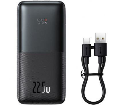 Power Bank Baseus Bipow Pro 10000mAh PD 22.5W 2 x USB 1 x USB Type-C 3A Negru thumb