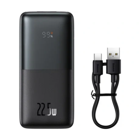 Power Bank Baseus Bipow Pro 10000mAh PD 22.5W 2 x USB 1 x USB Type-C 3A Negru