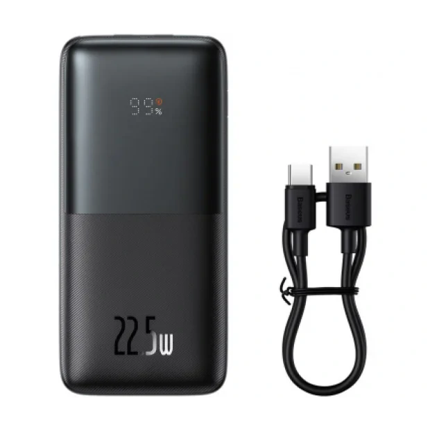 Power Bank Baseus Bipow Pro 10000mAh PD 22.5W 2 x USB 1 x USB Type-C 3A Negru