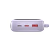 Power Bank Baseus Q Pow 20000mAh PD 22.5W 2 x USB 1 x USB Type-C 1 x USB Type-C integrat 3A Mov
