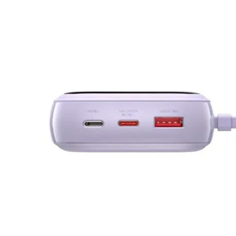Power Bank Baseus Q Pow 20000mAh PD 22.5W 2 x USB 1 x USB Type-C 1 x USB Type-C integrat 3A Mov