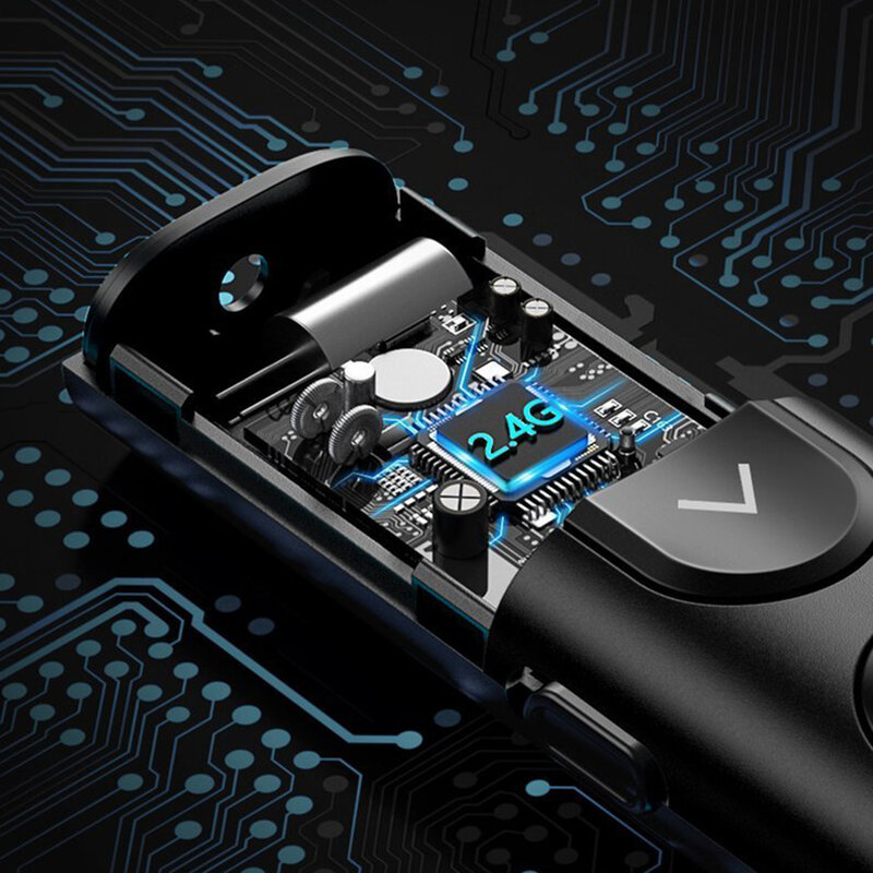 Presenter Baseus Orange Dot PPT Wireless laser 2.4 GHz Alb thumb