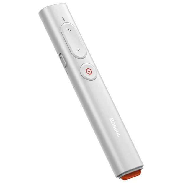 Presenter Baseus Orange Dot PPT Wireless laser 2.4 GHz Alb
