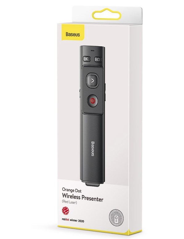 Presenter Baseus Wireless Laser 2.4 GHz Gri thumb