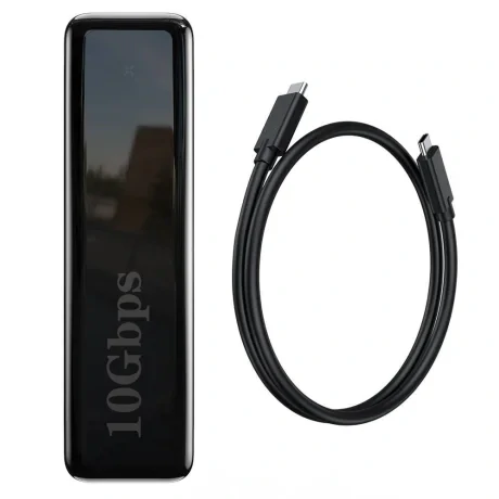 Rack Extern Baseus pentru SSD M.2 NGFF SATA USB Type-C Gen 2 lungime cablu 50 cm Negru