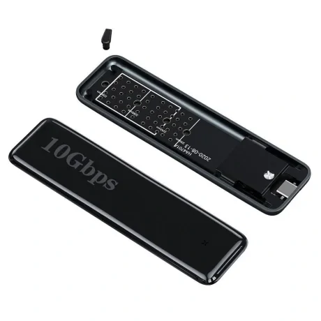 Rack Extern Baseus pentru SSD M.2 NGFF SATA USB Type-C Gen 2 lungime cablu 50 cm Negru