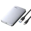 Rack extern Ugreen CM300 pentru HDD si SSD SATA 2.5&quot; conectare USB 3.1 Gen2 cablu inclus USB to USB Type-C gri