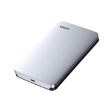 Rack extern Ugreen CM300 pentru HDD si SSD SATA 2.5" conectare USB 3.1 Gen2 cablu inclus USB to USB Type-C gri thumb