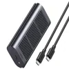 Rack extern Ugreen CM347 pentru SSD M.2 NVMe conectare prin USB Type-C gri