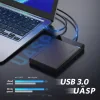 Rack extern Ugreen US221 pentru HDD si SSD SATA 2.5&quot; conectare USB 3.0 ABS gri