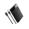 Rack extern Ugreen US221 pentru HDD si SSD SATA 2.5&quot; conectare USB 3.0 negru