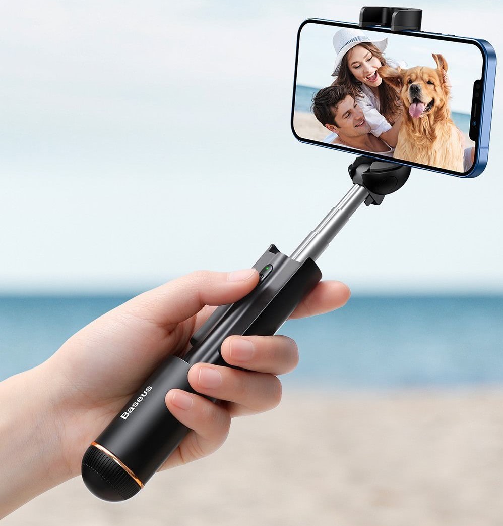 Selfie Stick Baseus Ultra Mini Bluetooth 4.2 Negru thumb