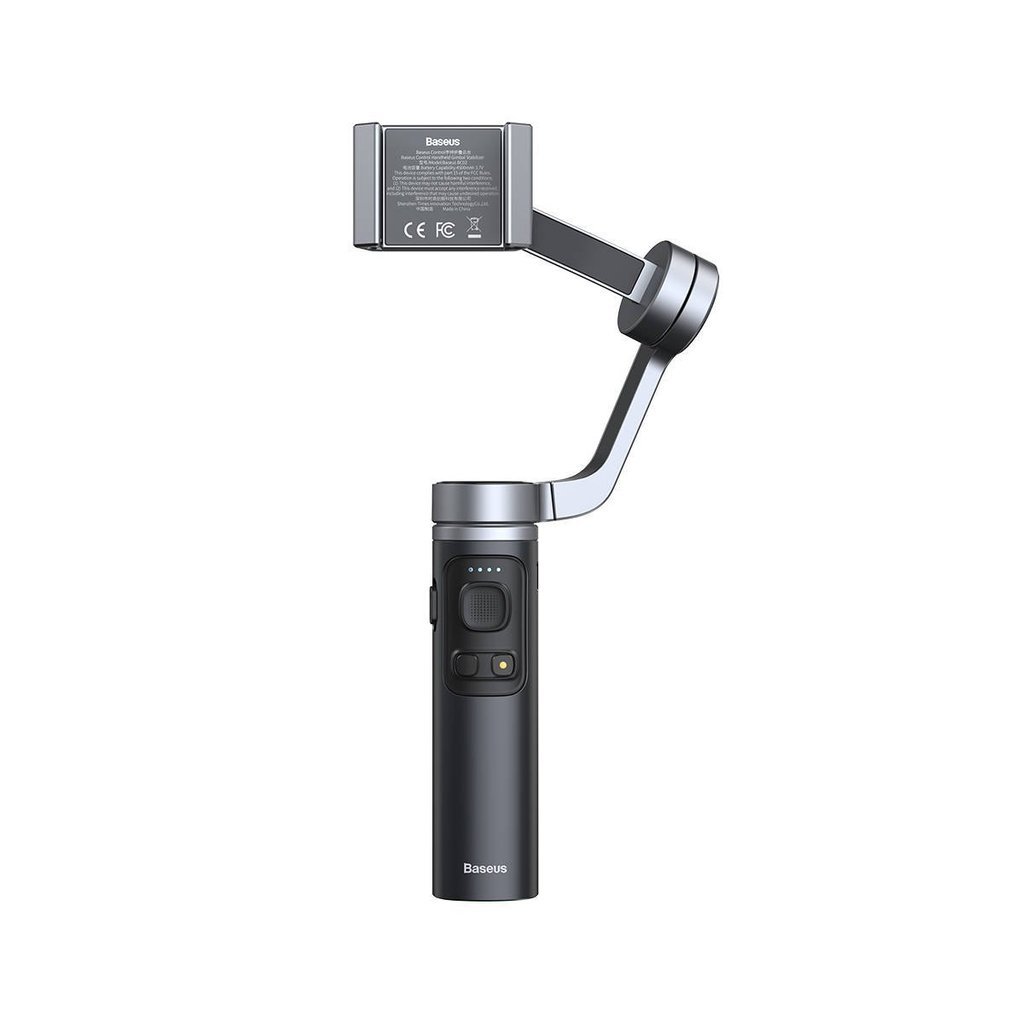Stabilizator Gimbal Baseus Bluetooth 4.0 acumulator 4500mAh incarcare prin USB Type-C Gri thumb