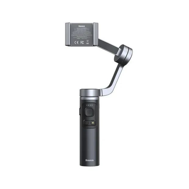 Stabilizator Gimbal Baseus Bluetooth 4.0 acumulator 4500mAh incarcare prin USB Type-C Gri