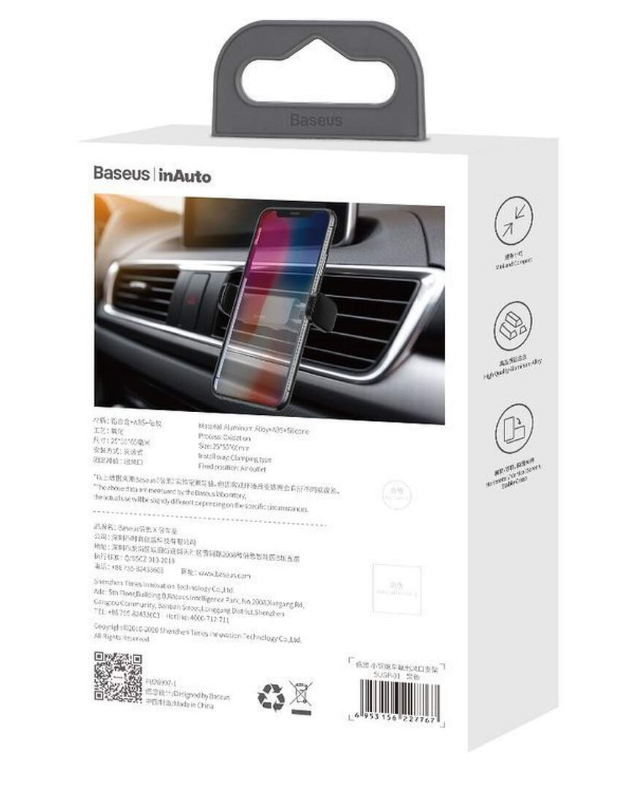 Suport Auto Baseus Steel Cannon Negru thumb