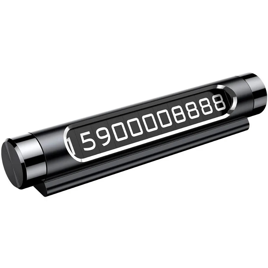 Suport Dual Numar de Telefon Parbriz Baseus Negru thumb