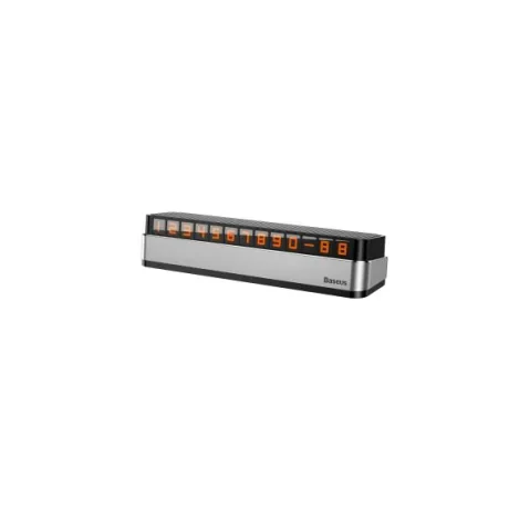 Suport Numar de Telefon Parbriz Baseus Argintiu