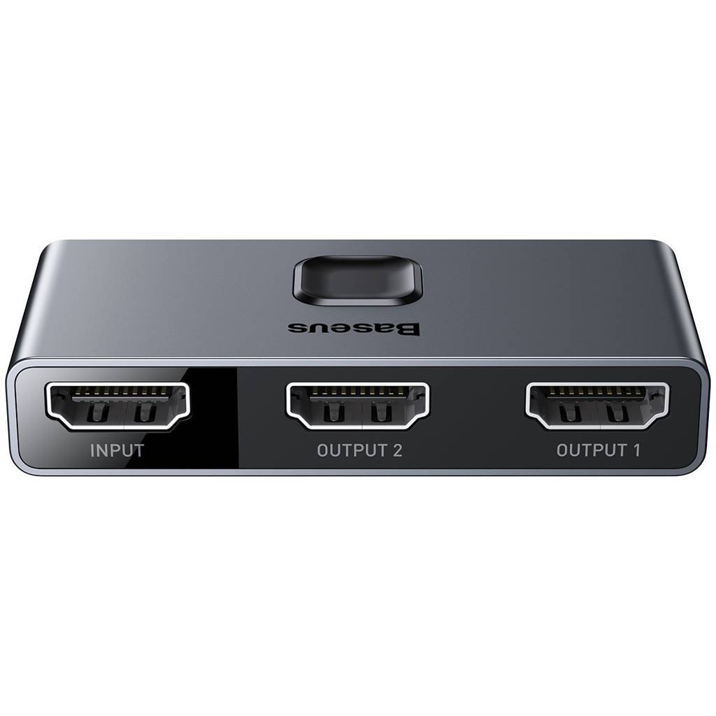 Switch Video Baseus Matrix HDMI bidirectional - 2x HDMI 4K / 30 Hz Gri thumb