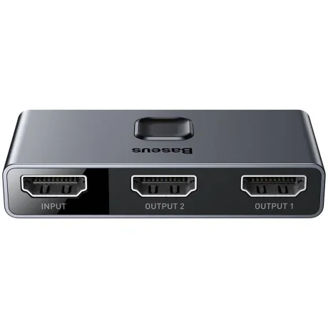 Switch Video Baseus Matrix HDMI bidirectional - 2x HDMI 4K / 30 Hz Gri